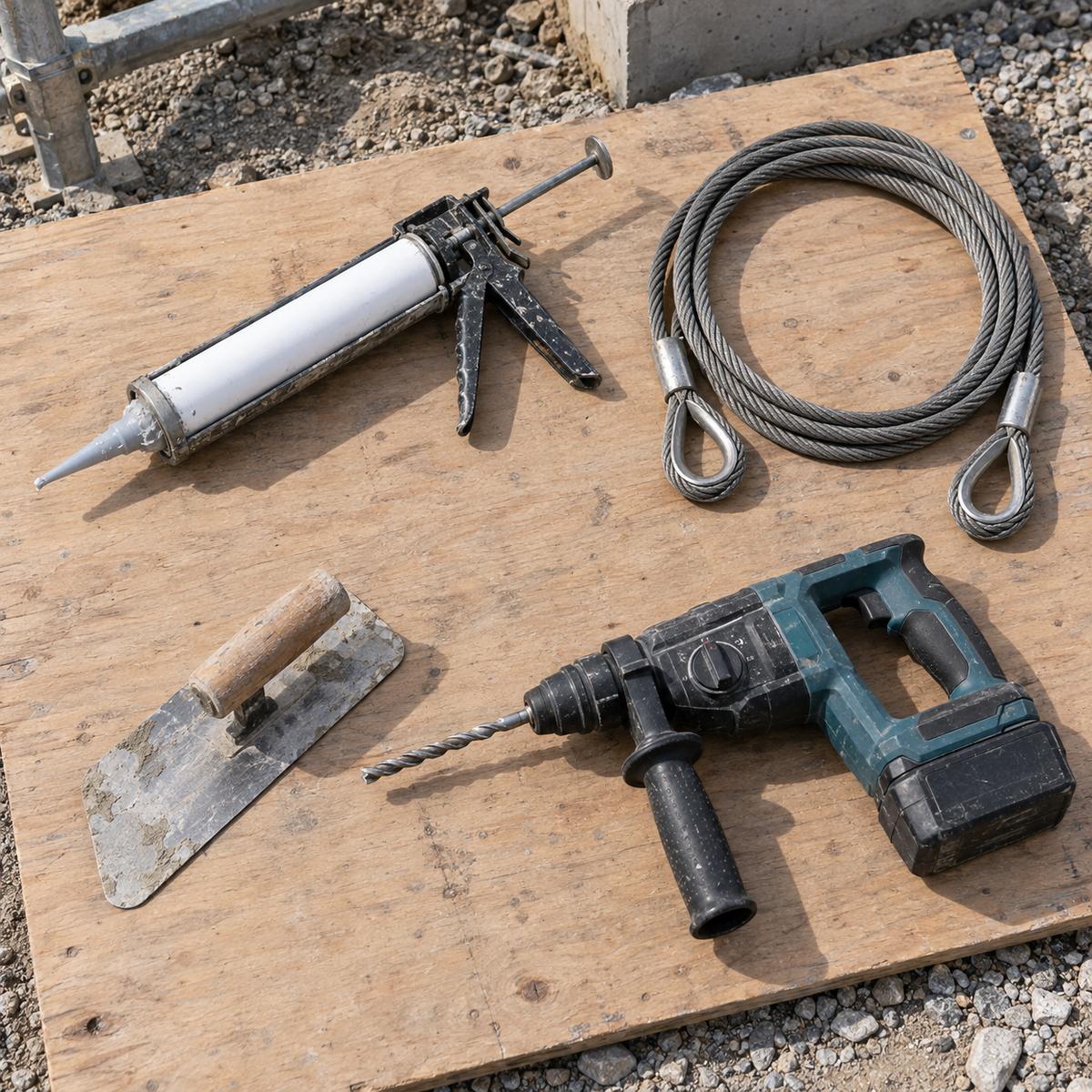 現場で使う工具類